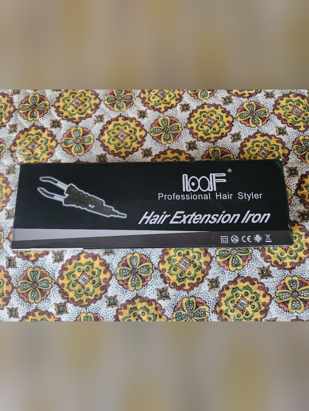 Professional Hair Extension Iron With Extra Keratin Glue Beads